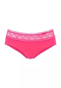 Трусики Tiziana, кружево, бантик, женские LASCANA, розовый