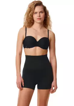 Трусики Triumph "Soft Sculpt Short Bandeau Short", бесшовные, черный