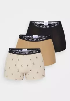 Трусики TRUNK 3 PACK Ralph Lauren, цвет Grey/Khaki/Black