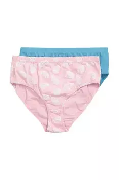 Трусики Ulla Popken, цвет Blue/Rose