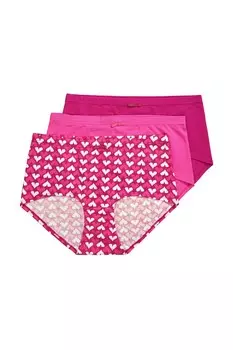 Трусики Ulla Popken, цвет Fuchsia/Pitaya