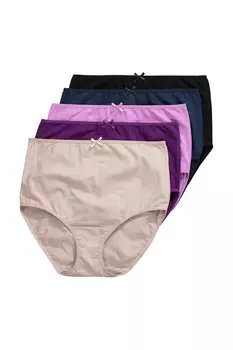 Трусики Ulla Popken, цвет Nude/Navy/Aubergine/Orchid/Black
