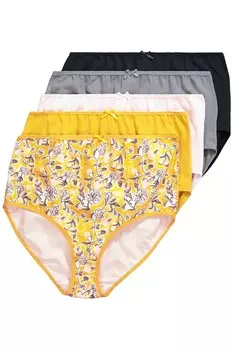 Трусики Ulla Popken Panty, разноцветный