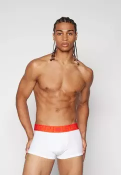 Трусики UNDERPANTS LOW RISE TRUNK TOPEKA STRETCH NEW LOGO Versace, белый