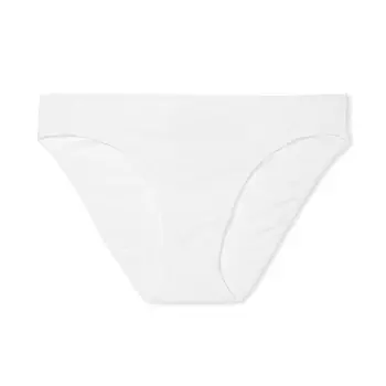 Трусики Victoria's Secret Stretch Cotton Bikini Classic, белый