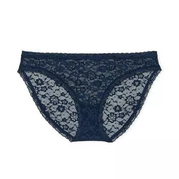 Трусики Victoria's Secret The Lacie Lacie Bikini, темно-синий