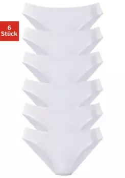 Трусики Vivance active Jazz (6 шт.) из мягкой микрофибры, белый