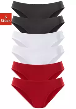 Трусики Vivance active Jazz (6 шт.) из мягкой микрофибры, белый