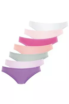 Трусики VIVANCE, цвет Light green/Purple/Light purple/Pink/Off white