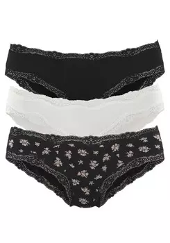 Трусики VIVANCE Panty, черный/белый