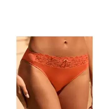 Трусики Vivance с красивой кружевной вставкой, цвет Tangerine