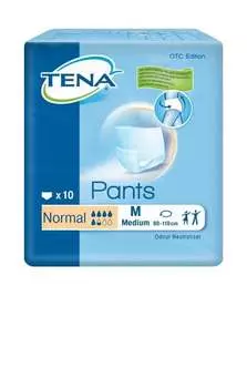 Трусики впитывающие М, 10 шт. Tena, Pants Normal OTC Edition