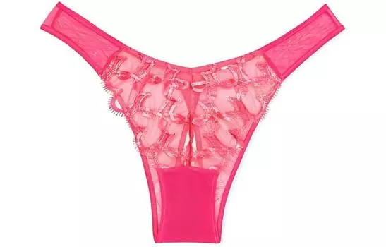 Трусики женские VICTORIA'S SECRET, 1 шт., в стиле «Барби», розовые