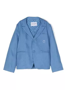 Trussardi льняной пиджак, синий