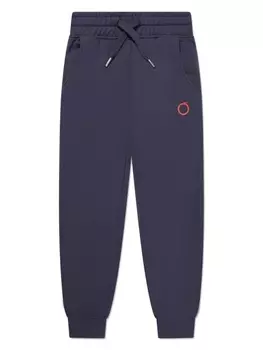 Trussardi logo-print track pants, синий