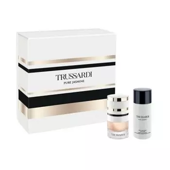Trussardi Pure Jasmine Set Edp 60ml And Body Smoothing Liquid Gems 125ml