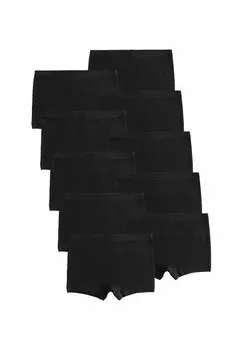 Трусы 10 PACK Next, черный
