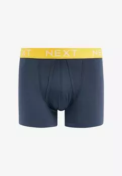 Трусы 10 Pack Next, темно-синие с ярким поясом