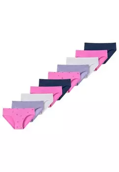 Трусы 10ER PACK Schiesser, цвет blau mehrfarbig