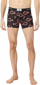 Трусы 1996 V-day Cotton Trunks Calvin Klein Underwear, цвет Neon Heart/Black