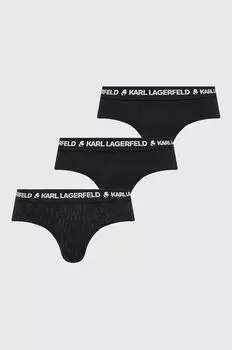 Трусы 225M2102 (3 шт.) Karl Lagerfeld, черный