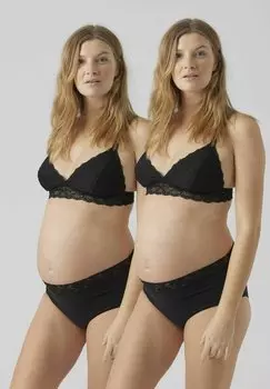 Трусы 2 PACK MAMALICIOUS, черный