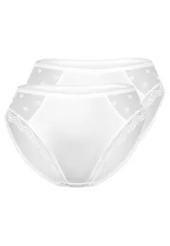 Трусы 2 PACK Sassa, бежевый