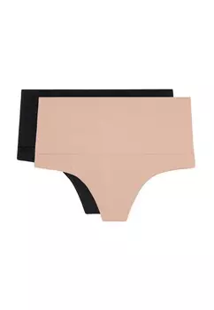 Трусы 2 SEAMLESS SOFT-TOUCH OYSHO, черный