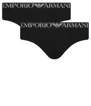 Трусы 2 шт. Emporio Armani, черный
