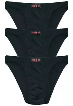 Трусы 3 PACK H.I.S, черный