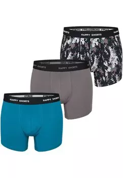 Трусы 3-Pack Happy Shorts, синий