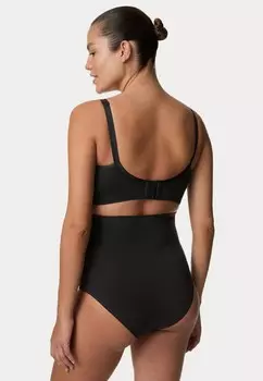 Трусы 3 PACK HIGH WAISTED KNICKERS Marks & Spencer, черный