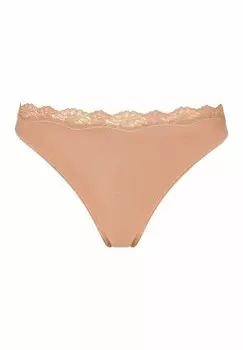 Трусы 3 PACK LASCANA, бежевый