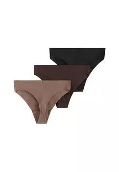 Трусы 3-PACK Lindex, черный