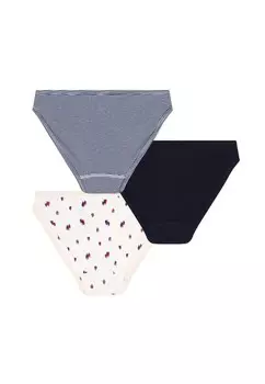 Трусы 3 PACK Petit Bateau, темно-синий