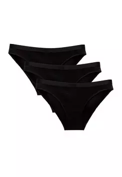 Трусы 3-PACK PULL&BEAR, черный