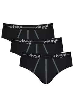 Трусы 3 PACK Sloggi, черный