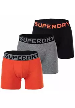 Трусы 3 PACK TRIPLE PACK LOGOBUND Superdry, оранжевый