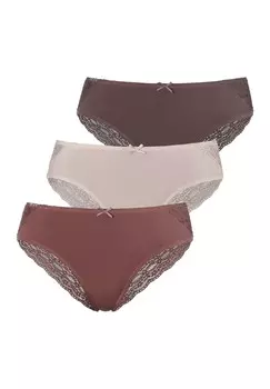 Трусы 3 PACK Vivance, цвет Berry