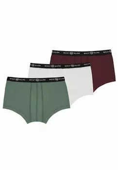 Трусы 3-PACK WESTMARK LONDON, цвет bordeaux, khaki, white