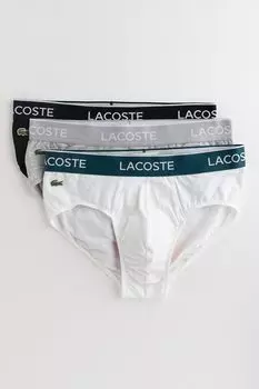 Трусы - 3 пары Lacoste, черный