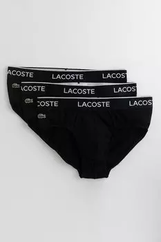 Трусы - 3 пары Lacoste, черный