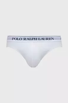 Трусы (3 шт.) 714835884001 Polo Ralph Lauren, белый