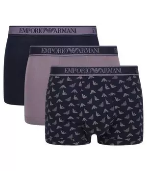 Трусы 3 шт. Emporio Armani, синий
