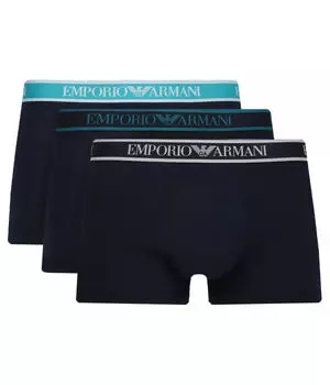 Трусы 3 шт. Emporio Armani, синий