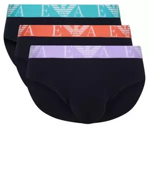 Трусы 3 шт. Emporio Armani, синий