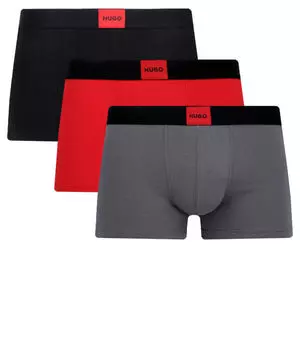 Трусы 3 шт. галактика Hugo Bodywear, черный