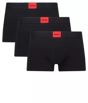 Трусы 3 шт. галактика Hugo Bodywear, черный