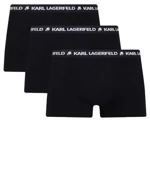 Трусы 3 шт. Karl Lagerfeld, черный