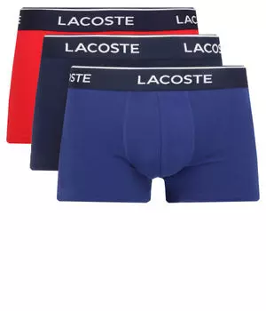 Трусы 3 шт. Lacoste, синий